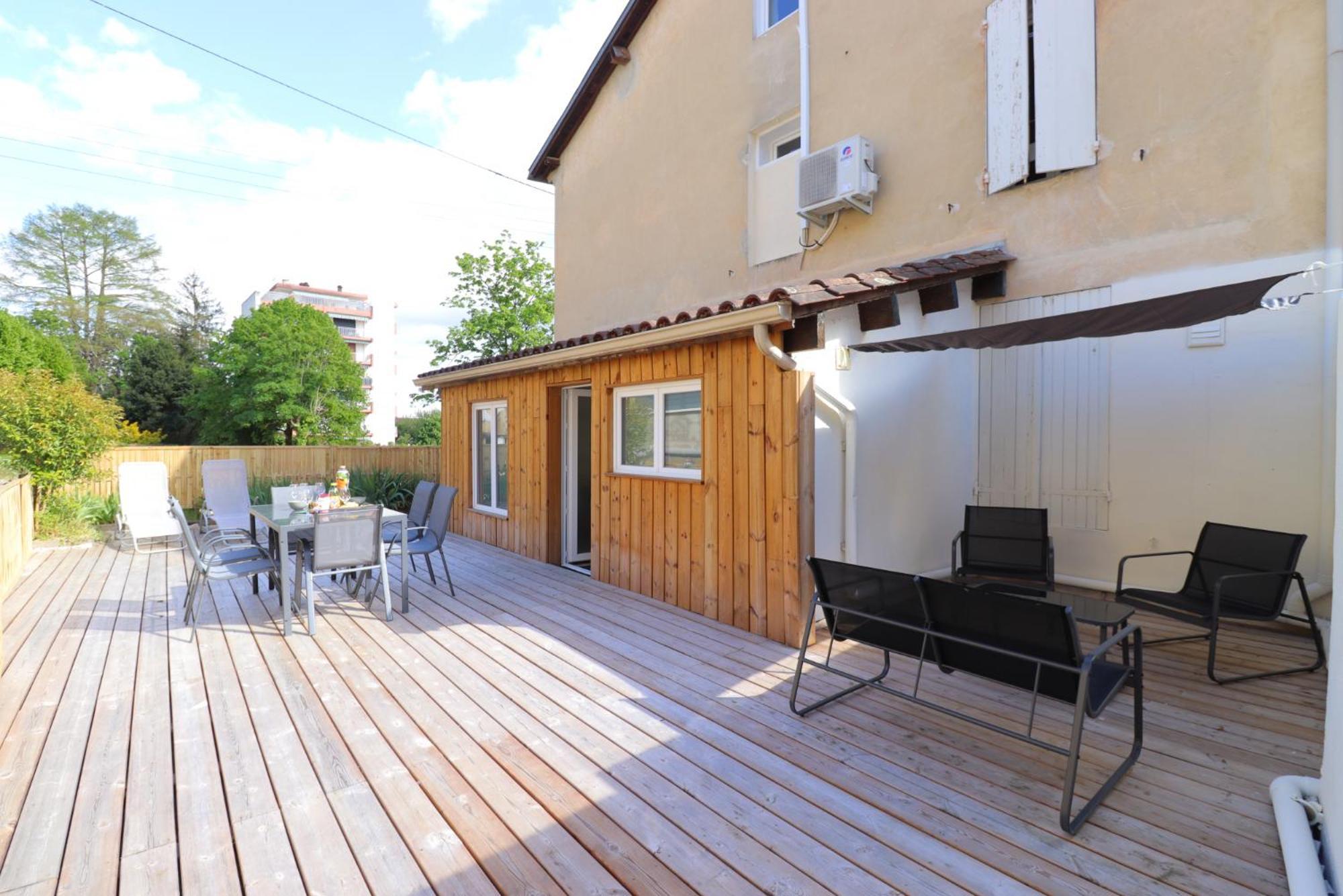 Le Terrazza - T3 Hyper-Centre Avec Terrasse Privative Bergerac Quarto foto